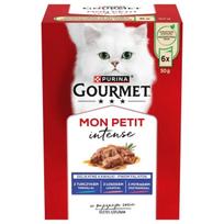 Šlapias kačių maistas PURINA GOURMET MON PETIT su žuvimi, 6 x 50 g