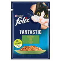 Šlapias kačių ėdalas FELIX su triušiena, 85 g, suaugusioms katėms