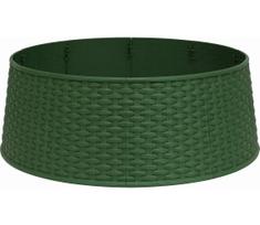 Kalėdinės eglutės stovo dangtis, skersmuo 65 cm, žalias