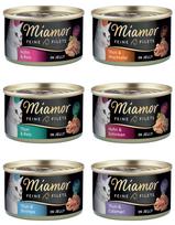 Šlapi katės ėdalas MIAMOR FEINE FILETS, įvairūs skoniai, 6 x 100 g dėžutėse