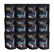 Šlapi kačių ėdalas Dolina Noteci Premium Junior, įvairių skonių, 12 x 85 g