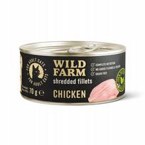Vištienos filė gabaliukai katėms Wild Farm, be grūdų, 70 g