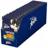 Drėgnas vištienos pašaras katėms FELIX, 26 x 85 g
