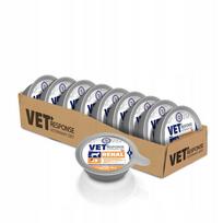 Šlapias kačių ėdalas VET RESPONSE RENAL, 10 x 85 g