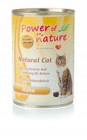 Katėms skirtas konservuotas vištienos pašaras POWER OF NATURE, 400 g