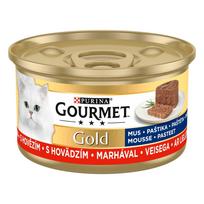 Šlapias kačių ėdalas GOURMET, jautienos putėsiai, 85 g