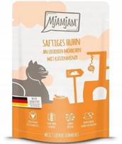 Šlapias kačių maistas MJAMJAM su vištiena, 125 g, be grūdų