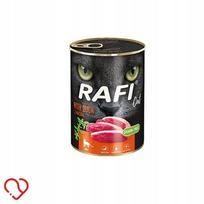Konservuotas kačių ėdalas RAFI CAT su antiena, 400 g