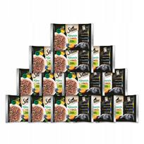 Šlapi kačių ėdalas SHEBA, įvairių skonių padaže, 52 x 85 g