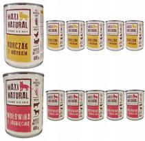 Kačių ėdalas Maxi, įvairių skonių, 12 x 400 g