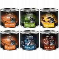 Katėms skirtas pašaras Wild Freedom, įvairių skonių, 6 x 200 g, Vokietija