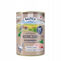 Šlapi kačių pašarai BALTICA su vištiena, be grūdų, 400 g