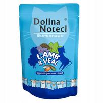 Katinų maistas Dolina Noteci Superfood su ėriena ir veršiena, 85 g