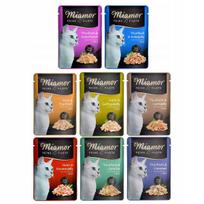 Šlapias kačių maistas Miamor Filets, įvairių skonių želėje, 8 x 100 g