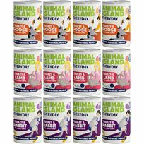 Šlapias kačių maistas Animal Island, įvairūs skoniai, 12 x 400 g