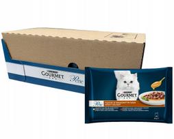 Drėgnas kačių maistas Gourmet Pearls filė su jautiena ir vištiena, 4,08 kg