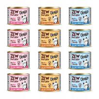 Šlapi kačių ėdalas Zew Natury Junior, 12 x 185 g