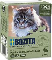Šlapias pašaras katėms BOZITA su triušiena želėje, 370 g