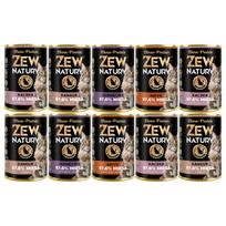 Šlapi katės ėdalas Zew Natury, vienos rūšies baltymas, įvairių skonių, 10 x 400 g