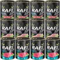 Katės konservai Dolina Noteci Rafi Cat Sterile, 3 skoniai, 12 x 400 g