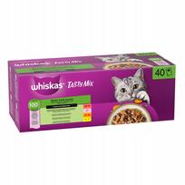 Šlapias kačių ėdalas WHISKAS Tasty Mix Chef's Choice padaže, 40 x 85 g