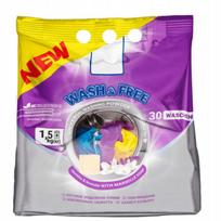 Skalbimo milteliai WASH&FREE Universal, jazminų ir levandų kvapo, 1,5 kg, 30 skalbimų