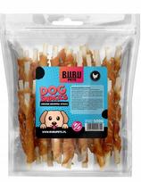 Šunų skanėstai Bubu Pets, 500 g, jautienos lazdelės su vištiena, 13 cm