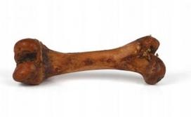 Rūkytas kiaulienos kaulas dantukams, 16–18 cm
