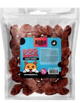 Šunų skanėstai BUBU PETS, minkšti kubeliai su antiena, 500 g