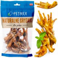 Šunų skanėstas PETMEX natūralios vištienos pėdelės, 100 g