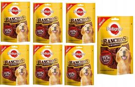 Šunų skanėstai PEDIGREE Ranchos Originals su jautiena, 7 x 70 g