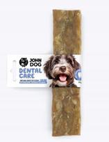Šunų dantų priežiūros kramtukas JOHN DOG su prieskrandžiu, šalaviju ir dumbliais, 12 cm, 35 g