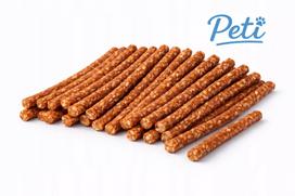 Šunų skanėstai su antiena ir ryžiais, 500 g, Kabanosy lazdelės