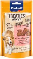 Šunų skanėstai Vitakraft Treaties Minis su jautiena ir morkomis, 48 g