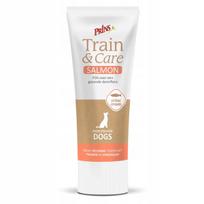 Liofilizuotas šunų skanėstas Prins Train & Care su lašiša, be gliuteno, 100% natūralus