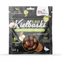 Šunų dešrelės SYTA MICHA su antiena, kokosu ir obuoliu, 100 g