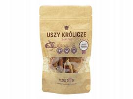 Šunų skanėstai SLOW DOG triušio ausys su antiena, 500 g