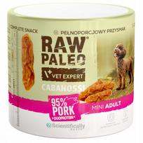 Šunų dešrelės RAW PALEO Cabanossi Kiaulienos, mažoms veislėms, 100 g