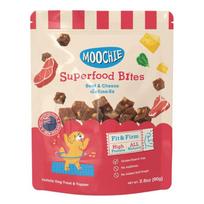 Šunų skanėstai MOOCHIE Superfood Bites su jautiena ir sūriu, 40 g