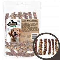 Šuns skanėstas MR. PRETZEL pynutė su jautienos stemplėmis, 250 g