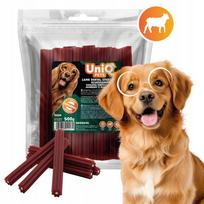 Šunų skanėstai su ėriena ir gliukozaminu, 500 g, UNIQ PETS