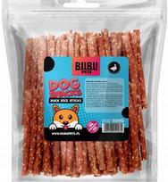 Šunų skanėstai Bubu Pets, antienos ir ryžių lazdelės, 500 g