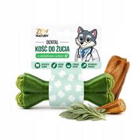 Šunų kramtomasis kaulas Zew Natury su šalaviju, 12 cm
