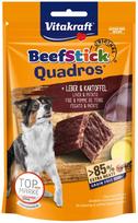 Jautienos užkandis šunims VITAKRAFT BEEF STICK QUADROS su kepenėlėmis, 70 g