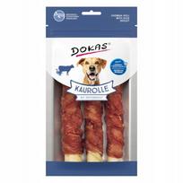 Šunų skanėstas Dokas, džiovintos jautienos ir antienos lazdelės, 150 g