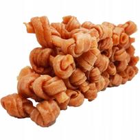 Vištienos krūtinėlės skanėstai šunims Maced, 6 cm, 500 g
