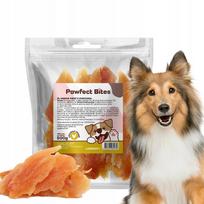 Vištienos krūtinėlės skanėstai šunims PAWFECT BITES, 500 g