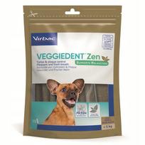 Raminantys skanėstai miniatiūriniams šunims Virbac VeggieDent Zen XS, 15 vnt.