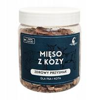 Liofilizuota ožkienos mėsa šunims ir katėms, 90 g, su vitaminu B, omega-3, omega-6 ir cinku