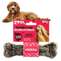 Kramtomas kaulas šunims ZOYA Lush Fur Meeega, natūralus, 17 cm, 80 g
